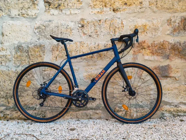 GRAVEL Triban RC120 Azul