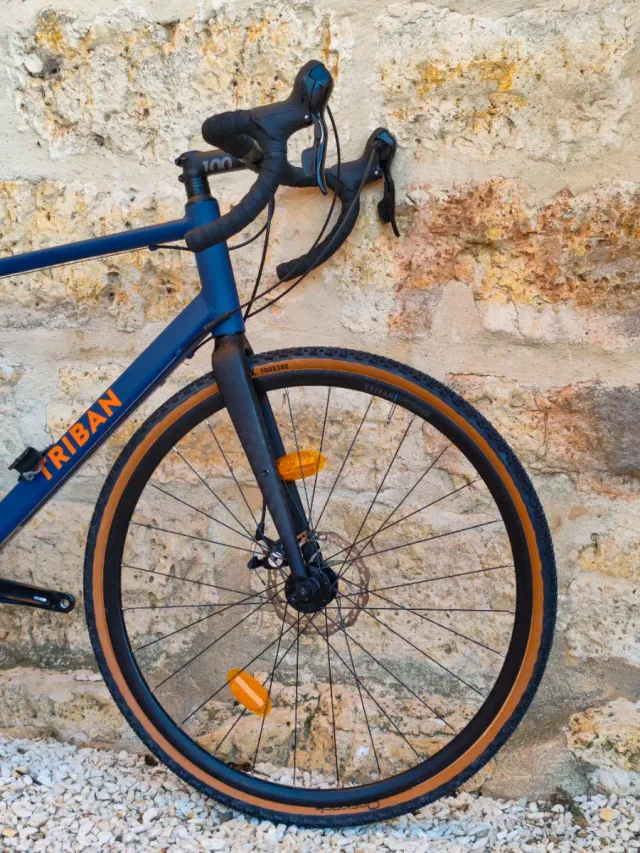 GRAVEL Triban RC120 Azul