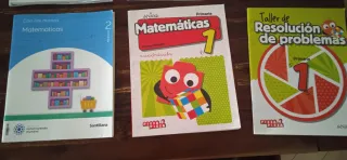 Libros de matemáticas de primaria Santillana