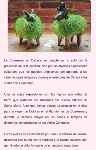 Escultura de Oaxaca original.