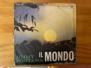 Jimmy Fontana - Il Mondo / Allora Sì RCA Italiana
