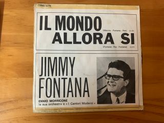 Jimmy Fontana - Il Mondo / Allora Sì RCA Italiana