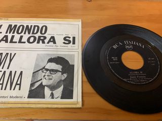 Jimmy Fontana - Il Mondo / Allora Sì RCA Italiana