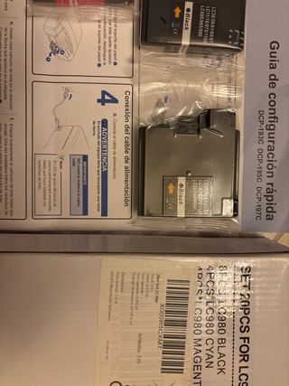 6 Cartuchos de tinta Brother