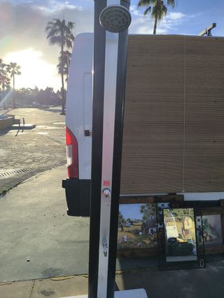 Plato Ducha Exterior Piedra