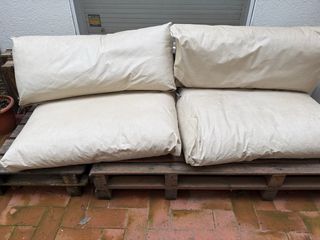 Cojines Palets Exterior Crudo Naylim Mate