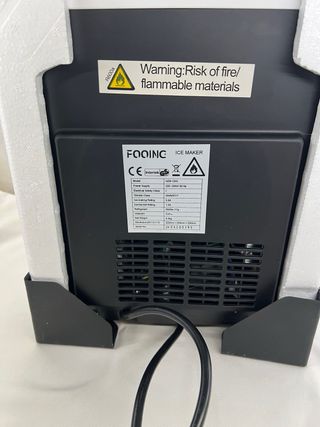 Máquina de Hielo FOOING Negra