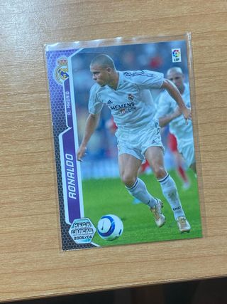 Cromo Ronaldo Mega Cracks 05/06 Real Madrid