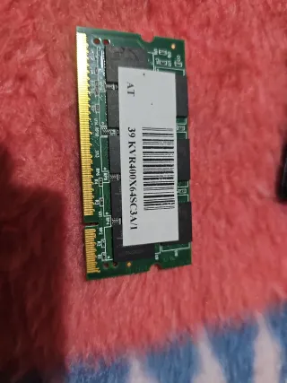 Memoria RAM Portátil Kingston 1GB DDR400