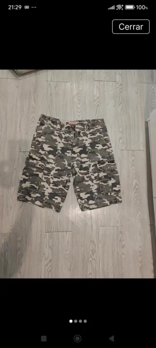 Pantalón cargo camuflaje Springfield