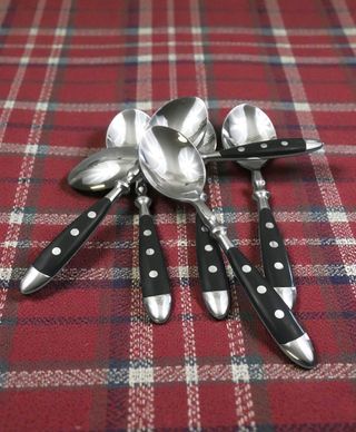 Set 12 Cucchiai Tavola Bistrot WAS Acciaio Inox