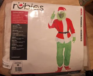 Disfraz Grinch Adulto Talla M Rubies