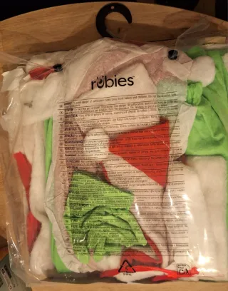 Disfraz Grinch Adulto Talla M Rubies