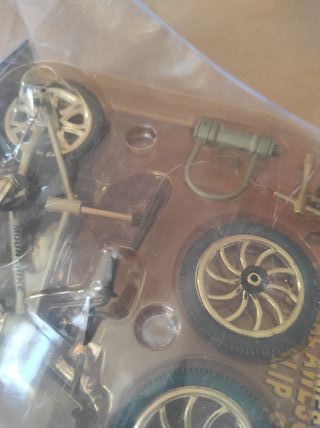 Vintage Finger mount bike bmx con rampa