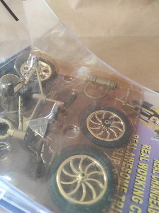 Vintage Finger mount bike bmx con rampa