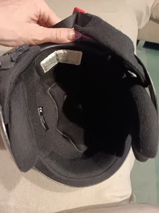 Casco sci bambini Sinner carbon look