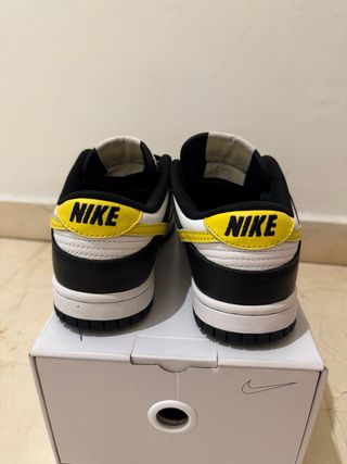 Nike Dunk Low Negro Amarillo