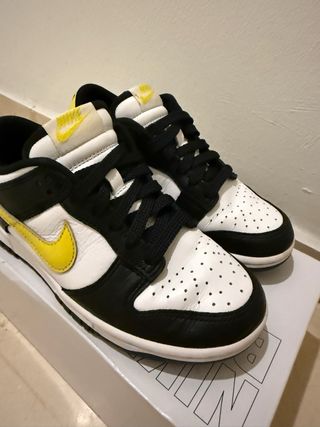 Nike Dunk Low Negro Amarillo