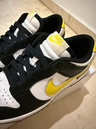 Nike Dunk Low Negro Amarillo