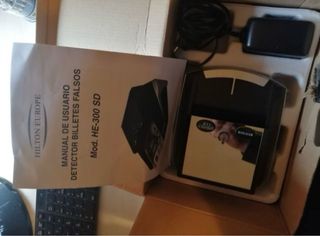 Detector de billetes falsos HE-300