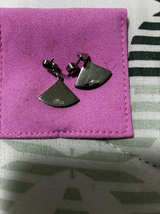 Pendientes Lotus Plata