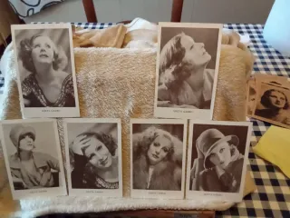 Lote 6 Fotos Antiguas Greta Garbo Cine