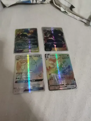 Cartas Pokémon GX y VMAX