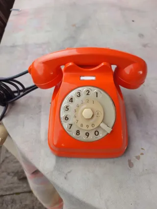 Telefono a disco Siemens S62 Arancione