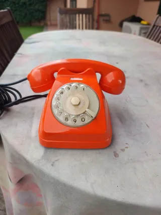 Telefono a disco Siemens S62 Arancione