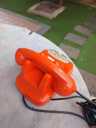 Telefono a disco Siemens S62 Arancione