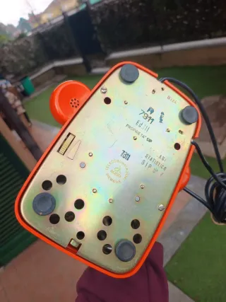 Telefono a disco Siemens S62 Arancione