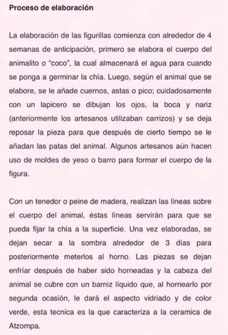 Escultura de barro Oaxaca