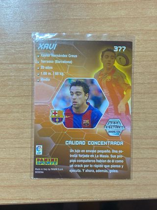 Cromo Xavi Megacracks 2005/06 Holo