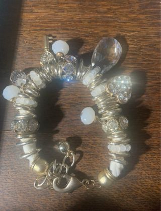 Lote de anillos y pendientes