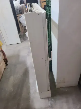 Ventana corredera PVC blanca