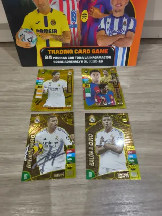 Pack cromos Balón de Oro Adrenalyn XL