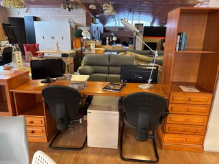 Escritorio grande pino!TRANSPORTE GRATIS ALICANTE!