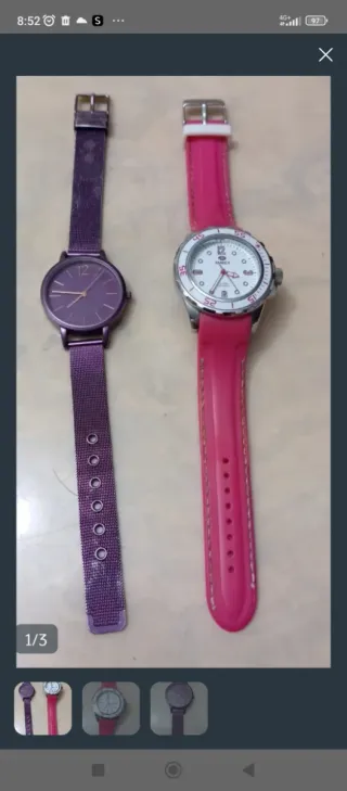 Lote bisutería y relojes