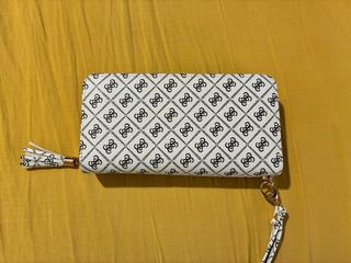 Monedero Guess Blanco con Estampado GG