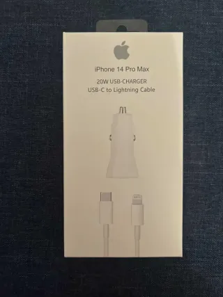 Cargador Coche Apple iPhone 20W USB-C