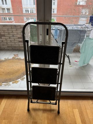 Escalera plegable 3 peldaños