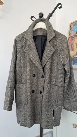 Giacca doppiopetto fantasia