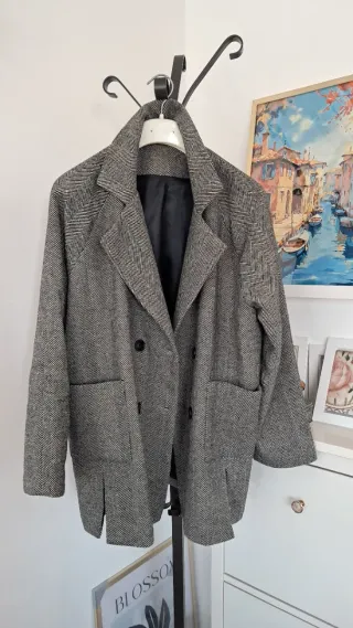 Giacca doppiopetto fantasia