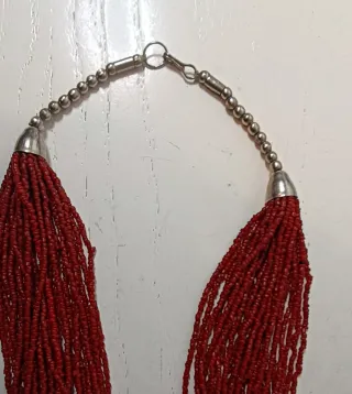 Collar multicapa coral 26 hileras