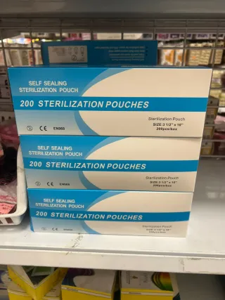 Bolsas de esterilización para instrumental