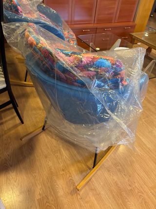 Pareja Butacas Balancín Tapizadas