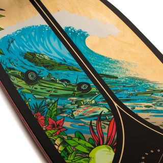 Longboard Fish 500 Negro