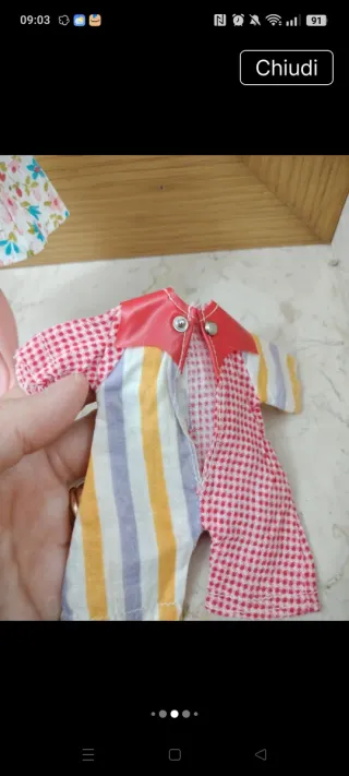 Bambola Skipper clone + set vestiti