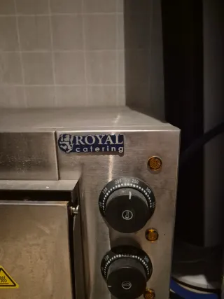 Horno Pizzería Royal Catering Doble