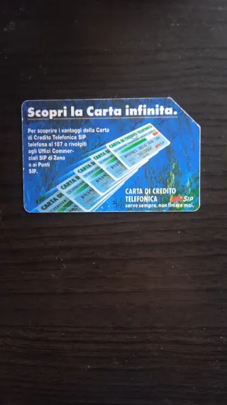 Carta Telefonica SIP - Credito Telefonica
